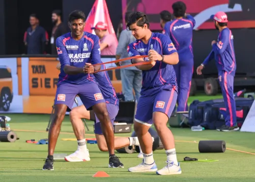 वैभव सूर्यवंशी ने सवाई मानसिंह स्टेडियम में आईपीएल 2026 से पहले बल्लेबाजी अभ्यास किया