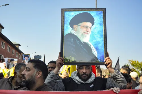 Demonstrations in Srinagar Following Khamenei's Death