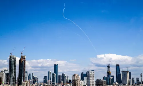 Tel Aviv: Attack by Iranian Missiles