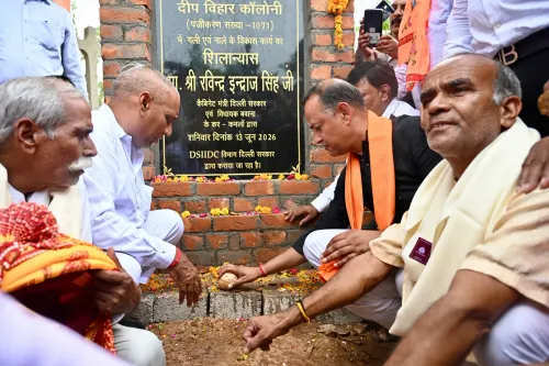 New Delhi: Ravinder Indraj Singh inaugurates development projects