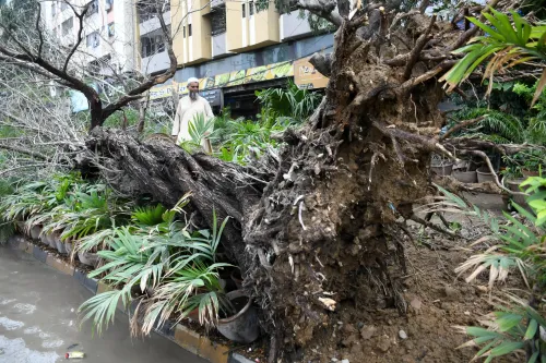 कराची: बारिश के परिणाम