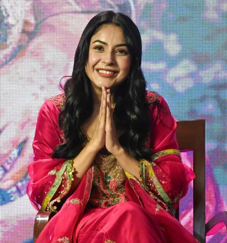 New Delhi: Cast of Ishqnama Promotes Upcoming Punjabi Romantic Film