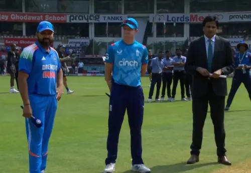 1st ODI: Kohli Misses Match Due to Knee Injury as England Opts to Bat First