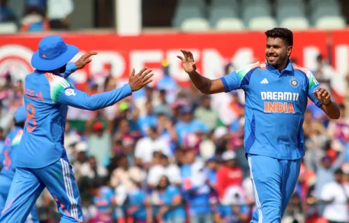 1st ODI: Rana and Jadeja each take three wickets as India restricts England to 248