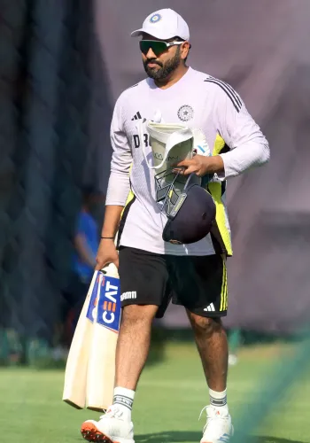 1st ODI: Rohit's Struggles Continue, Concerns Rise Over Batting Form