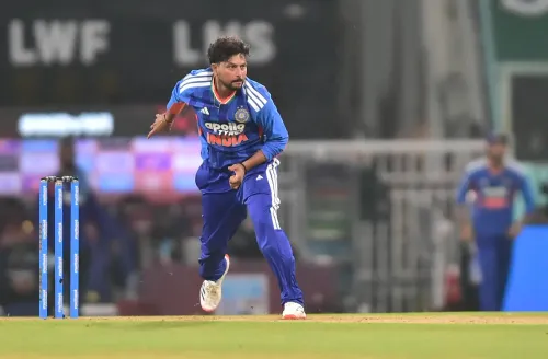 Naman Dhir's 3-31 on debut helps India bowl out West Indies for 171 in 1st T20I