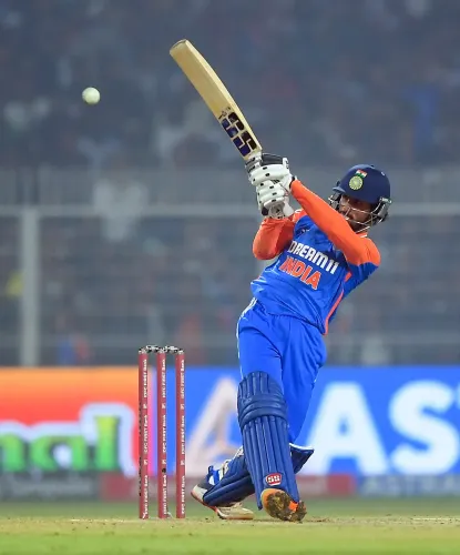 1st T20I: Varun Chakravarthy's 3-23 and Abhishek Sharma's 79 propel India to a 7-wicket triumph over England