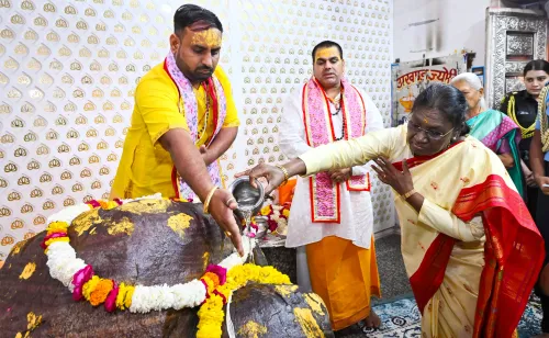 मथुरा में राष्ट्रपति द्रौपदी मुर्मू