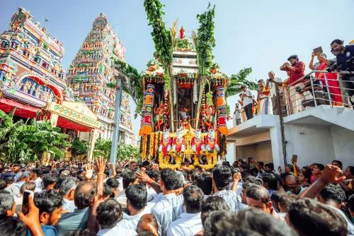 कोविलपट्टी: पूवनानाथर स्वामी मंदिर में पंगुनी पेरुंथिरुविज़ा उत्सव