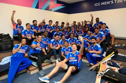 अहमदाबाद: भारत ने T20 विश्व कप 2026 जीतने के बाद खिलाड़ियों ने जश्न मनाया