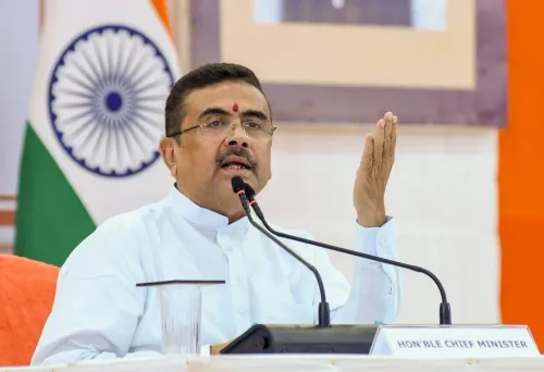 WB CM Suvendu Adhikari addresses press meet on Har Ghar Tiranga Campaign 2026