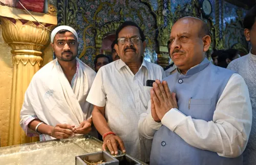 विजेंद्र गुप्ता ने जैन मंदिर में की प्रार्थना