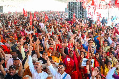 CPI(M) जन आक्रोश रैली नई दिल्ली में