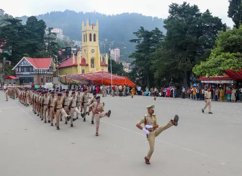 Shimla: Independence Day rehearsal