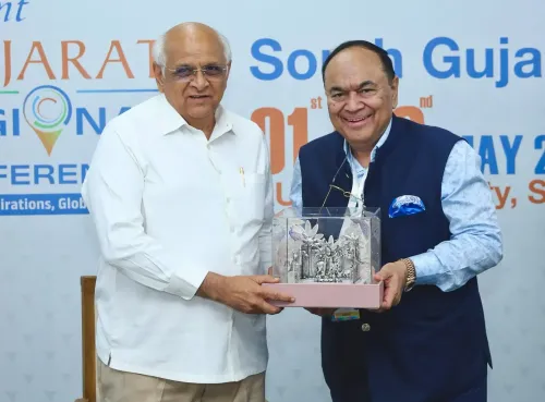 CM Bhupendra Patel Holds Diplomatic Meetings During Vibrant Gujarat Regional Conference in Surat