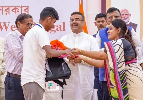 Howrah: Suvendu Adhikari Felicitates NEET Toppers