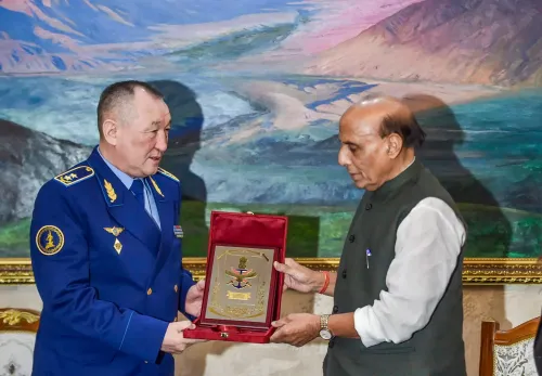 SCO बैठक में भारत-कजाकिस्तान रक्षा वार्ता