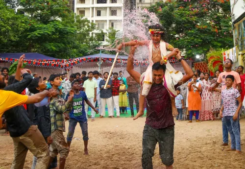 ISKCON मंदिर में दही हांडी: श्रद्धा और उल्लास का संगम
