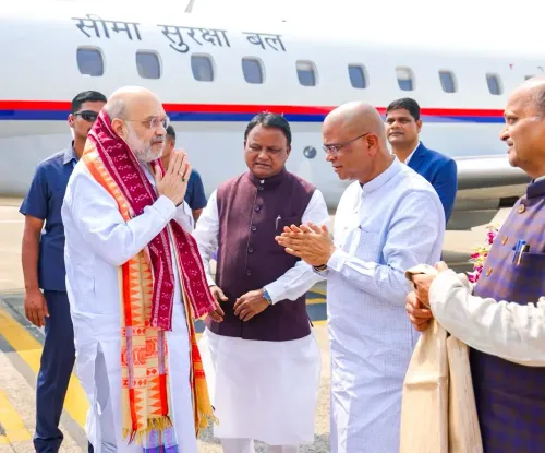 भुवनेश्वर: केंद्रीय गृह और सहयोग मंत्री अमित शाह का ओडिशा में स्वागत