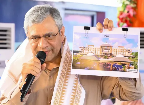 Puri: Odisha CM Mohan Charan Majhi, Ashwini Vaishnaw inspect redevelopment of Puri Railway Station