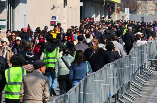 Gwanghwamun Welcomes BTS