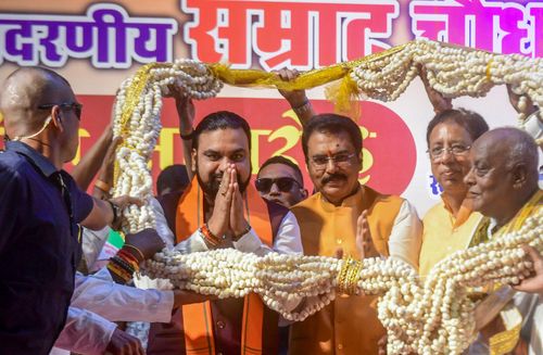 S.P. मेमोरियल हॉल में बिहार CM सम्राट चौधरी सम्मानित