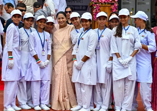 New Delhi: Rekha Gupta celebrates I-Day