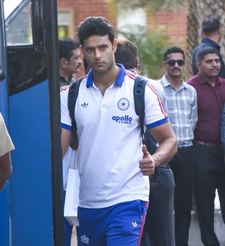 अहमदाबाद: ICC पुरुषों के T20 विश्व कप फाइनल से पहले भारतीय टीम का आगमन
