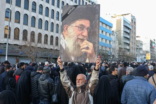 Tehran: Khamenei Mourning Assembly