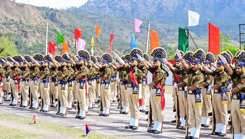 Reasi: LG Manoj Sinha Evaluates J&K Police Graduation Ceremony