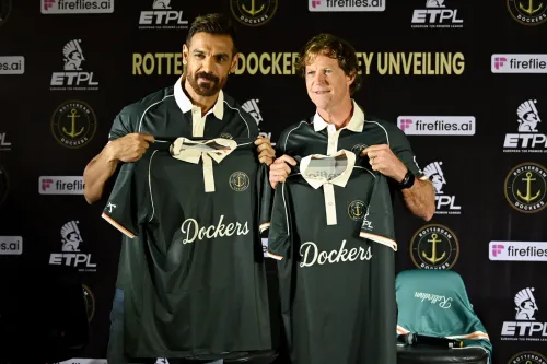 Mumbai: Rotterdam Dockers unveil jersey for inaugural ETPL season
