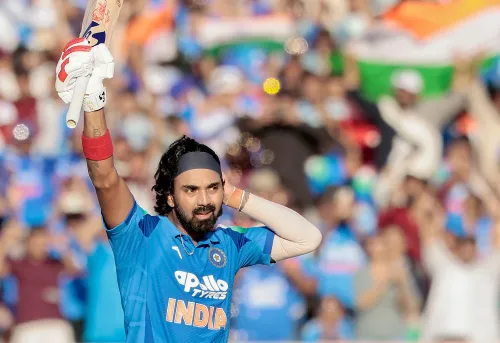 How Did KL Rahul's Unbeaten 112 Propel India to 284/7 Against NZ?