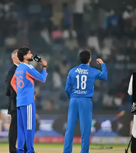 Bishnoi replaces injured Chakaravarthy as India bowl in 2nd T20I vs Afghanistan