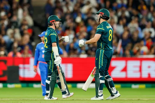 Did Marsh’s 46 Propel Australia to a Four-Wicket Victory over India in the 2nd T20I?