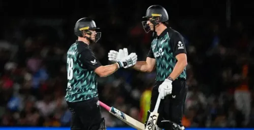 Phillips, Jacobs fifties power New Zealand to 180/5 vs India in 2nd T20I