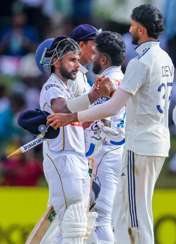 Dinusha's unbeaten 133 off 264 balls seals Sri Lanka's draw vs India in 2nd Test