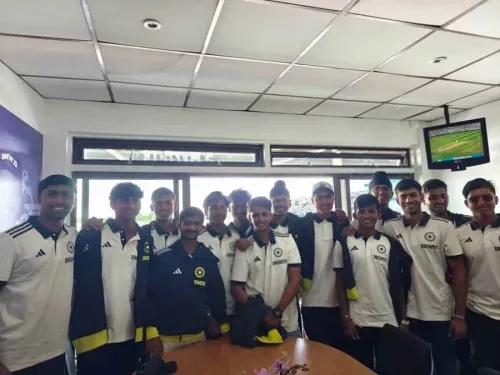 Did Laxman Organize for the India U19 Team to Witness Day Two’s Play?