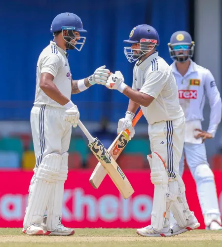 Pant, Jurel fifties power India to 419/6 against Sri Lanka in 2nd Test