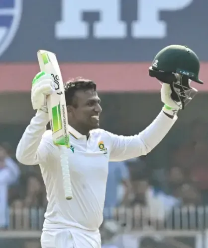 2nd Test: Really special in front of full house, says Muthusamy after maiden ton
