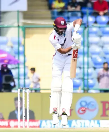 2nd Test: Seales, Greaves take West Indies to 361/9 at Tea on Day 4, lead India by 91 runs