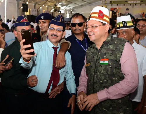 सीएम धामी का 'युवा अग्निवीर संवाद' में शिरकत