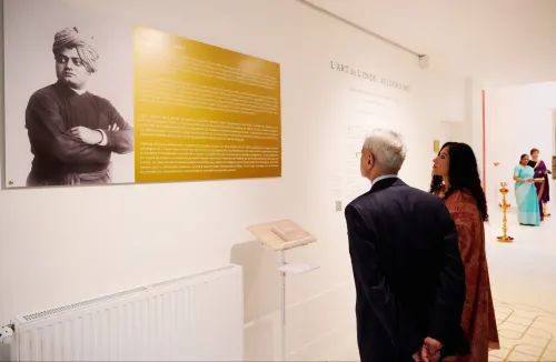 Paris: S. Jaishankar's Visit to the Swami Vivekananda Cultural Centre