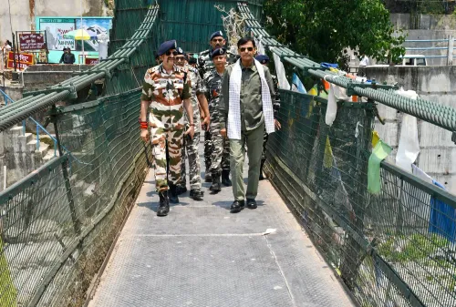 डार्चुला सीमा चौकी पर SSB जवानों के साथ केंद्रीय मंत्री