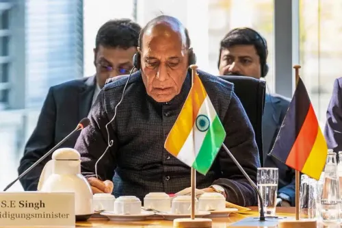 Berlin: Rajnath Singh Addresses German Parliamentarians