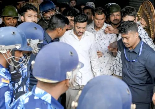 अभिषेक बनर्जी बिधाननगर कोर्ट से रवाना — आवाज़ नमूना मामला