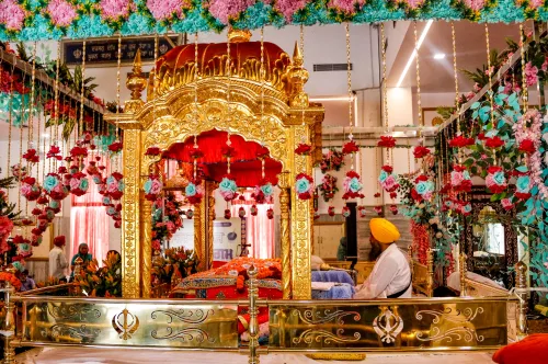 New Delhi: Gurmat Samagam at Gurdwara Rakab Ganj Sahib