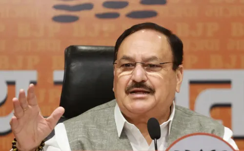 नड्डा का BJP मुख्यालय में मीडिया संबोधन — 22 जुलाई 2026