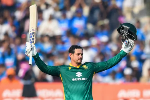 Did Quinton de Kock Just Equal AB de Villiers’ India Record with His Seventh ODI Hundred?