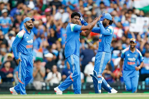 How did Harshit Rana's 4-39 help India bowl out Australia for 236?