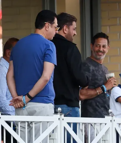 MS Dhoni, Gavaskar, Lara light up Lord's for India-England ODI decider